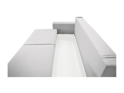 Диван Фиеста Мебель Тусон Лайт велюр Vivaldi 06 светло-ерый Длина 232 см