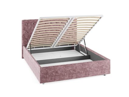 Кровать Сонум Florence Кашемир Розовый (с подъемным механизмом) 160х190
