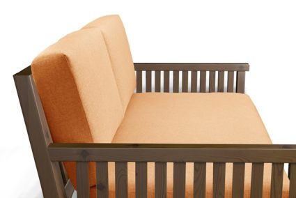 Диван Арско Норман М двухместный оранжевый