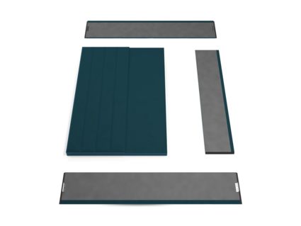 Кровать Lonax Кармела велюр Dolly-8 (с основанием)