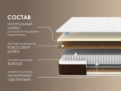 Матрас Димакс Мега Медиум 23