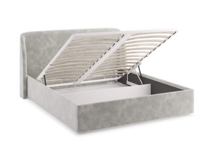 Кровать Сонум Nicole Микровелюр Оливковый (с подъемным механизмом) 120х200