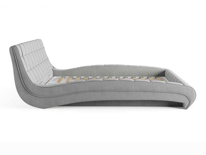 Кровать Сонум Milano Экокожа Белая 90х190