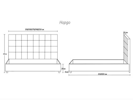 Кровать Димакс Нордо Агат с подъемным механизмом 180х200