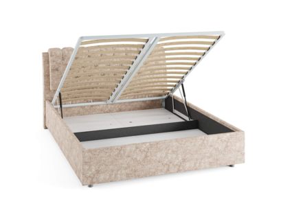 Кровать Сонум Olivia Фултон Серый (с подъемным механизмом) 80х190