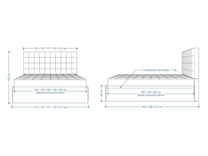 Кровать Lonax Аврора велюр Dolly-1 (с подъемным механизмом) 140х200