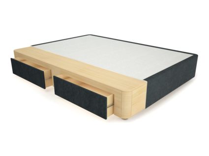 Кровать Mr.Mattress Site Box велюр Grey 253