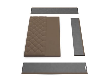 Кровать Lonax Элоиза велюр Dolly-3 160х200