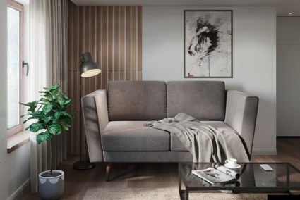 Диван Арско Гуннар двухместный серый Длина 161 см