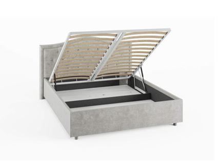 Кровать Сонум Ancona Рогожка Мокко (с подъемным механизмом) 140х190