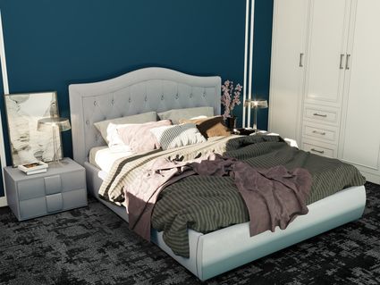 Кровать Димакс Эридан Нуар с подъемным механизмом 120х190