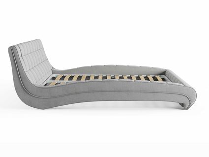 Кровать Сонум Milano Экокожа Графит 120х190