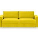 Диван Фиеста Мебель Тусон Лайт велюр Vivaldi 15 жёлтый