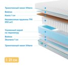 Матрас Промтекс-Ориент Soft 18 Standart Combi 1 110х175