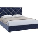 Кровать Sontelle Киара Blue + White 160х195